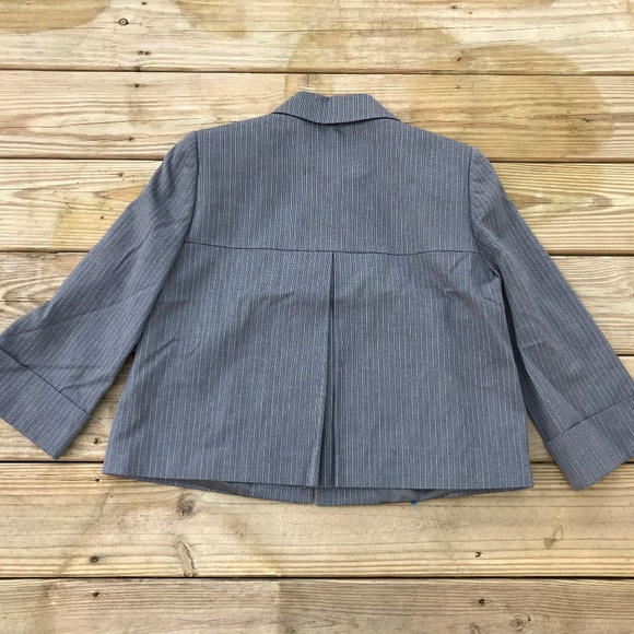 Antonio Melani Women Blazer Gray Coat Jacket - Picture 8 of 8